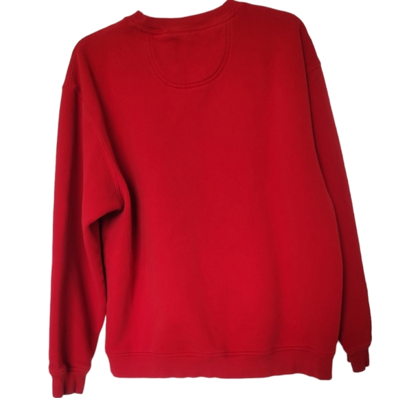 IZOD Red Sweatshirt Large - Picture 2 of 7